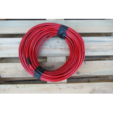 100 meter Staalkabel in geplastificeerde uitvoering PVC , 6/9 mm.